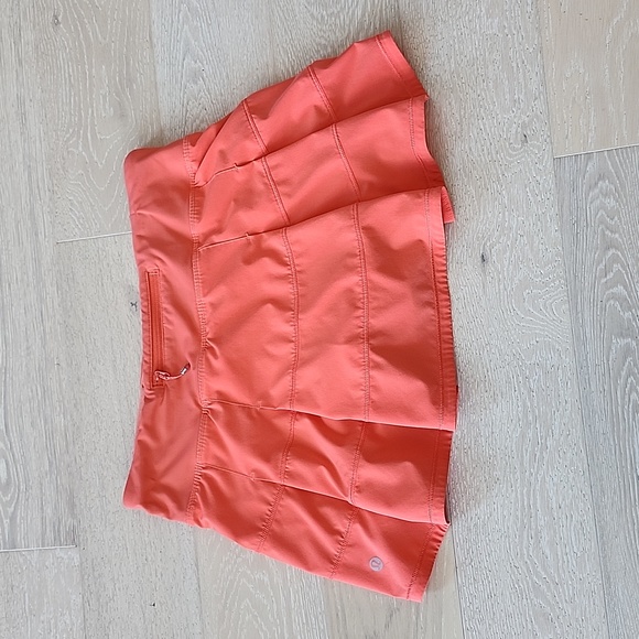 Peach Lululemon Pace Skirt - Picture 4 of 6